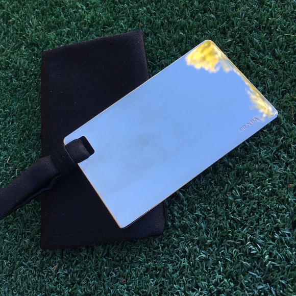 Prada Vintage Y2K Embellished Satin Silk Evening Bag Black - Picture 8 of 8